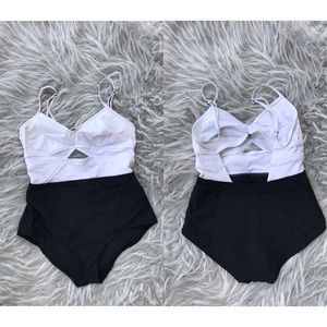 Black & White One Piece